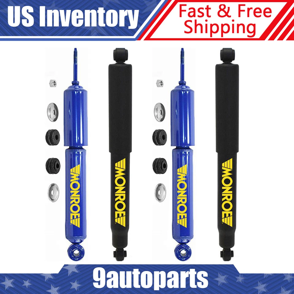 Monroe Monro-Matic Plus Front Rear Shock Absorber For 1987 1988 Ford F-350 _AP - Image 1 of 4