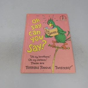 Oh Say Can You Say?: 1979 Book Club Edition Random House Hardcover by Dr. Seuss - Imagen 1 de 7