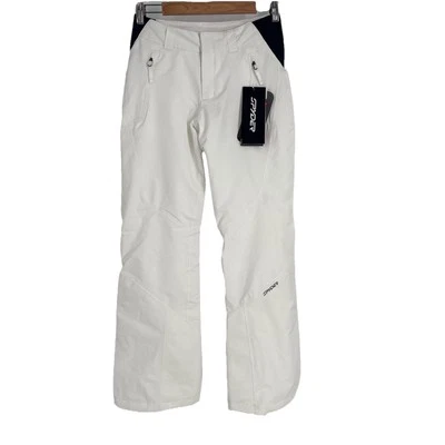 Pantalones de esquí Spyder Winner para mujer 4 blancos esquí al aire libre snowboard invierno Foto 1 de 4