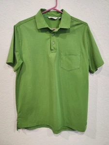 Tori Richard Men’s Green Polo Shirt – Size M – Tradewind Technology™ Performance - Picture 1 of 10