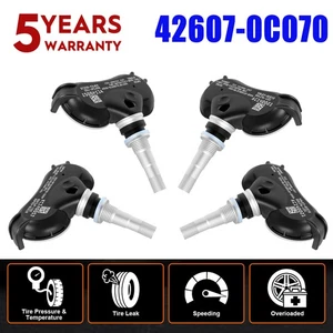 COMPLETE SET OF 4 GENUINE For TOYOTA TUNDRA 06-17 TPMS Tire Pressure Sensors Kit - Picture 1 of 14