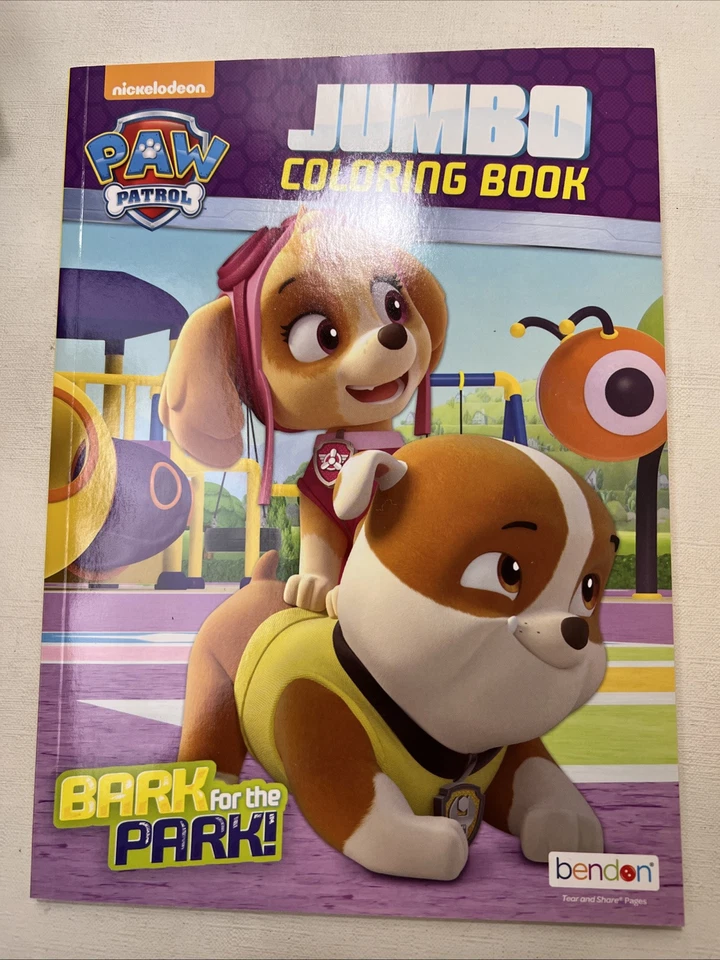 Bendon Paw Patrol Jumbo Coloring & Activity Book Mountain Rescue