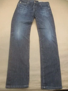 Tellis Size 31x33 Mens Blue Cotton Blend Denim 360 Straight Casual Jeans 635 - Picture 1 of 11