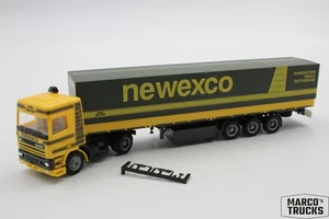 Herpa DAF 95 SC semitrailer truck "Newexco Winschoten Venlo Rotterdam" 1:87 /H25 - Picture 1 of 1