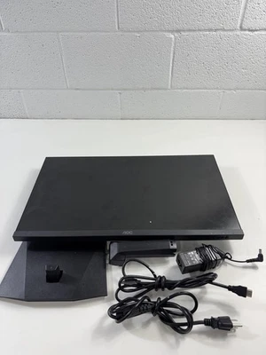 AOC 24G15N 24 inch Gaming Monitor, Full HD 1920x1080, 180Hz 1ms (LCD DAMAGED) - Image 1 of 4