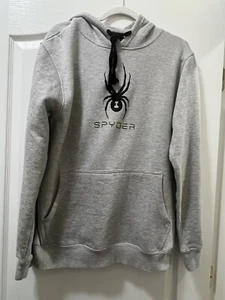 Spyder Men's Splash Graphic Hoodie, Gray - Picture 1 of 6