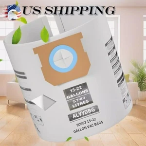 3~24 pack Shop-Vac 9066300, Type G, 15-22-Gallon Bag, 90663 90663-00 Craftsman - Picture 1 of 5