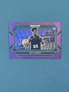 2023-24 Prizm Draft Picks - SIDY CISSOKO - Variation Purple Prizm #73/75 - Picture 1 of 2