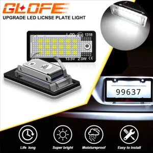 2X 18SMD LED License Plate Light For 2004-2012 Audi A3 A4 S4 A6 Q7 Avant Quattro - Picture 1 of 12