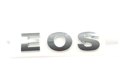 Original VW 1q0853687 739 Inscription EOS Logo Emblème Chrome • 39.54€