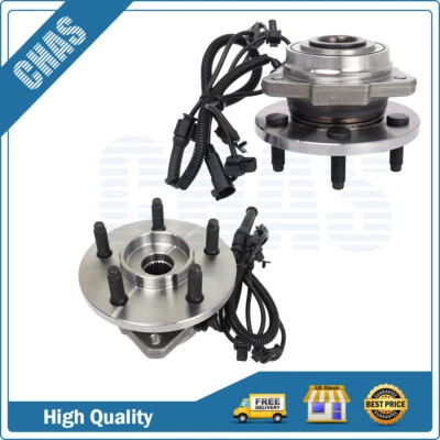 Par (2) de cojinetes de cubo de rueda delantera para Jeep Liberty 2002 2003 2004 2005 2006 2007 Foto 1 de 4