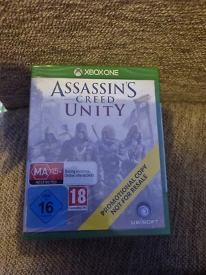 Assassin's Creed Unity PROMO  Press XBOX ONE promotional full game new sealed - Image 1 of 2