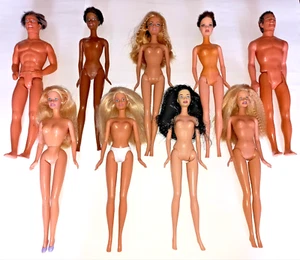 💥Barbie + Ken Mattel Anni 90 Bambole Originali💥Lotto B - Foto 1 di 24