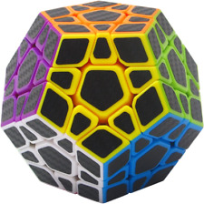 Zauberwürfel Megaminx Speed Cube Würfel Carbon Faser Aufkleber Neue Geschwindigk