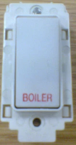 Volex VG3460BO gravierte modulare Netzschalter "BOILER" 20A DP - Bild 1 von 1