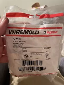 Wiremold V718 Außenbogen für 700 Serie Laufbahn New Old Stock - Bild 1 von 2