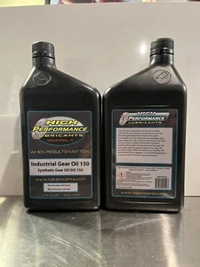 2-pack! Industrial Synthetic Gear Oil ISO 150 - quarts - Picture 1 of 2