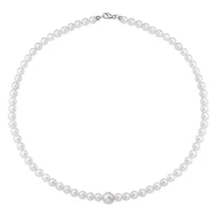 Collana Donna Kioto 186B Con Perle E Oro Bianco18 Kt - Imagen 1 de 2