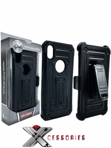 Stoßfeste Holster Hülle mit Ständer für iPhone Xs Max - Bild 1 von 1