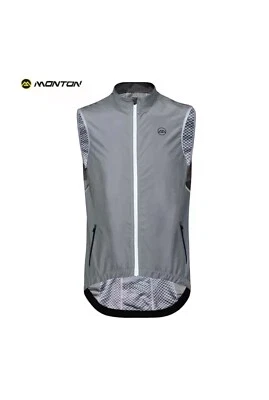 MONTON SPORTS USA REFLECTIVE CYCLING VEST STAR SHARP - Image 1 of 4