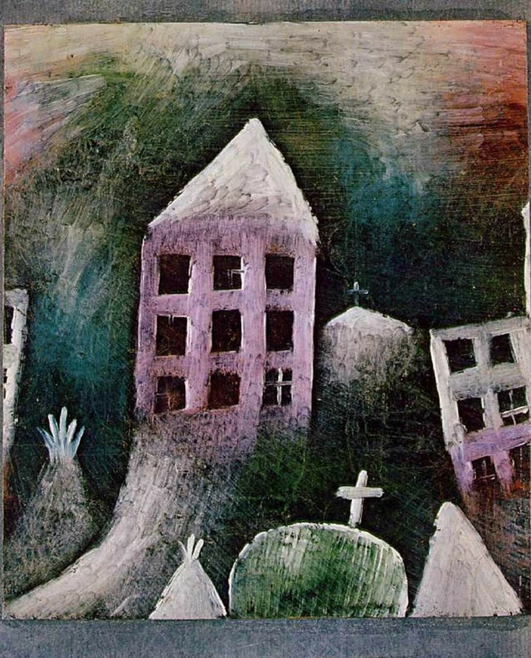 Impresión o lienzo - Lugar destruido - Paul Klee (1920) Foto 1 de 1