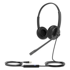 Yealink 1308043 UH34 Dual MS Teams USB Wired Business Headset Black