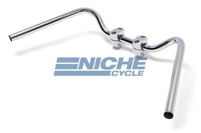 7/8" Steel Pull Back Classic Custom Motorcycle Handlebars pre-77 Foto 1 de 3