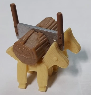 The Holiday Express Log Mill SAW HORSE, Used  - Image 1 of 4