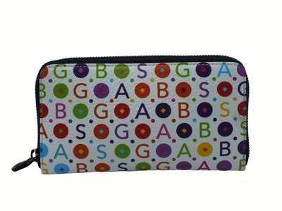 Gabs G000140ND Pop Bianco Portafogli per Donna in pelle con lampo - Immagine 1 di 3