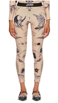 SACAIBeige Jean Paul Gaultier Edición Dr. Leggings Woo Gráficos Talla 3 (M-L) Foto 1 de 4
