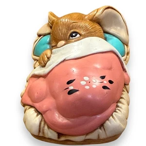 Vintage Pendelfin Peeps Rabbit Figurine Hand Painted Stonecraft Made in England - Picture 1 of 9