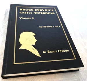 Bruce Cervons Castle Notebooks Volume 2 Limited Hardcover Book Notebooks 4 & 5 - Picture 1 of 22