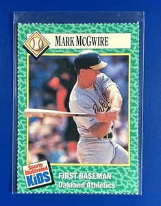 1990 Sports Illustrated for Kids #146 Mark McGwire Oakland Athletics - Picture 1 of 2