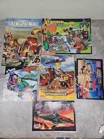 Lot Of Manuals Lego 8759 K'nex 11036 Mega Blocs 9816 9167 9708 Imaginext 81837 
