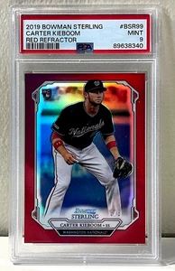 2019 Bowman Sterling Carter Kieboom Rede Refractor #BSR-99 PSA 9 MT RC-(bin417U) - Picture 1 of 2