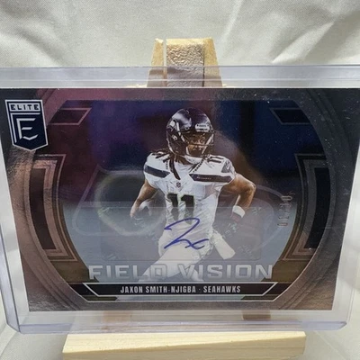 2025 Donruss Elite Field Vision Auto #7 Jaxon Smith-Njigba /10 Rare - Image 1 of 2