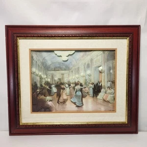 Framed Victor Gilbert 3D Layared Wall Art Decoupage " The Ball " Print Unique UK - Picture 1 of 24