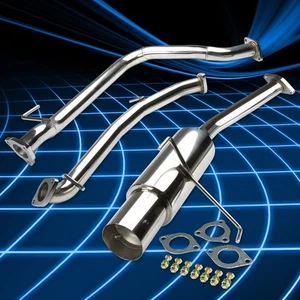 For 11-15 Honda CRZ ZF1 1.5L 4" Muffler Tip SS Racing Catback Exhaust w/Gaskets - Bild 1 von 2