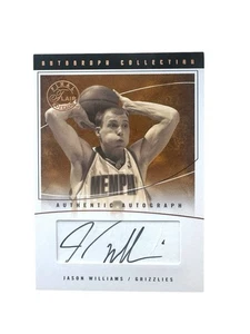 Carte basketball AUTO Williams 2003-04 Fleer Flair Jason " White Chocolate " /200 - Photo 1/10