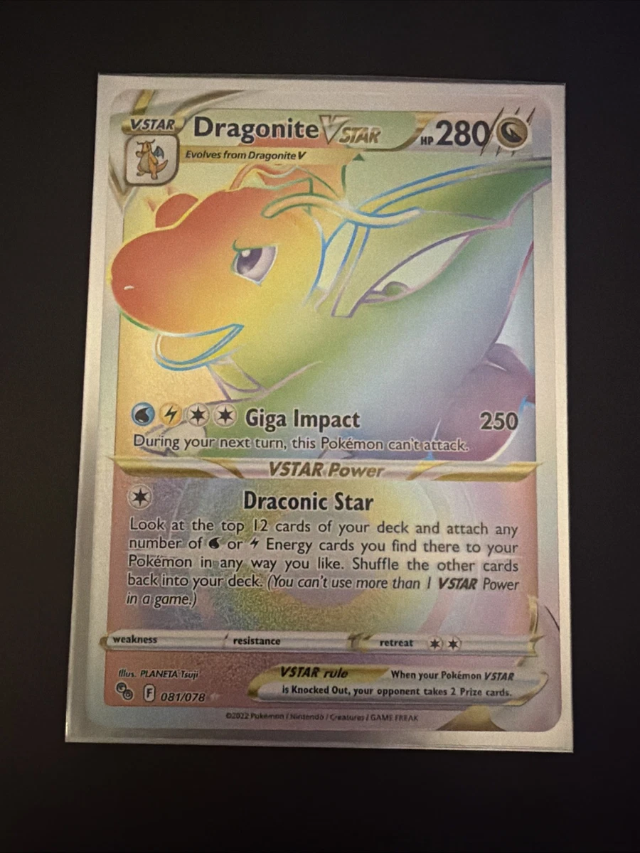 Dragonite VSTAR Pokémon TCG Cards for sale | eBay