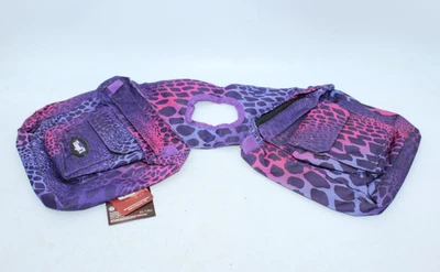 Western Saddle Horn Bags Tough 1 Pink Purple NEW Pommel Leopard Jaguar Cat Print - Image 1 of 4