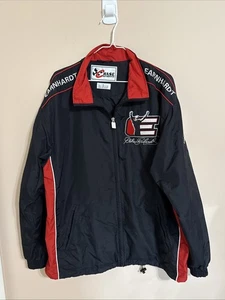 Chase Authentic’s Jacket Dale Earnhardt Black Red Intimidator 7 Time Champ Large - Picture 1 of 9