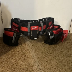 Milwaukee 48-22-8110 Nylon Stallbasis Elektriker Arbeitsgürtel Werkzeuggürtel - Neu! - Bild 1 von 11