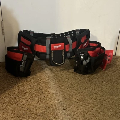 Milwaukee 48-22-8110 Nylon Base Estable Electricistas Cinturón de Trabajo Cinturón de Herramientas - ¡Nuevo! Foto 1 de 4