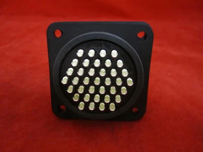 PLT Mil-spec Connector WPS3102A-28-21P-R (Box Mounting Receptacle, #16 x 37 Pin) - Image 1 of 2