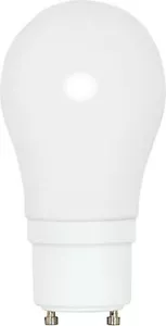 Satco S8225 15 Watt (60 Watt) 800 Lumens A-Type CFL Soft White 2700K GU24 Base - Picture 1 of 3