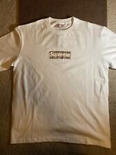 Supreme X Burberry ボックス ロゴ T シャツ ホワイト サイズ L