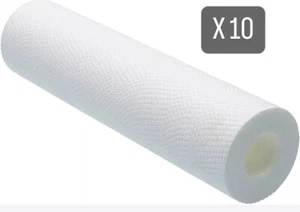 10x Cartuccia filtro acqua per sedimenti per osmosi inversa, 5 micron 10 pollici - Imagen 1 de 5