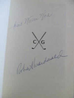 GOLF ARCHITECTURE BY DR. A. MACKENZIE 1987 REPRINT SIGNED BY HERB W. WIND  - Image 1 of 3