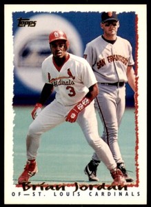 1995 Topps. Brian Jordan Baseball Cards #62